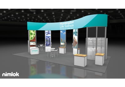 Huntingdon Life Sciences 20x40 Island