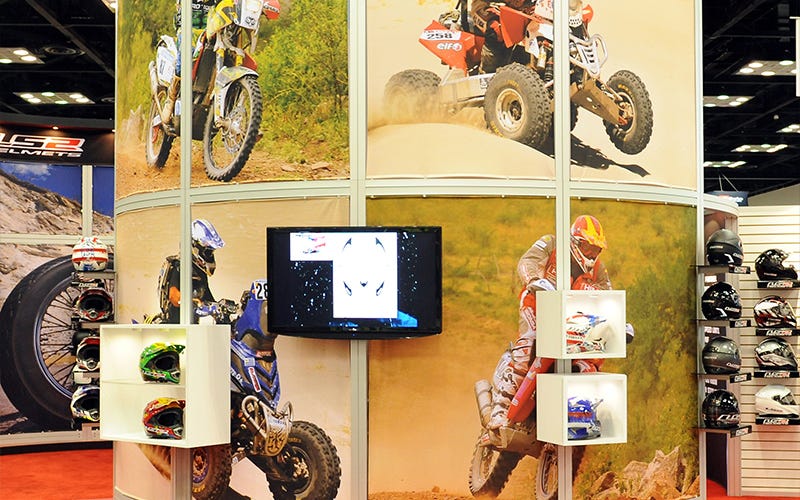 Allwin Powersports - 30x40 Custom Exhibit