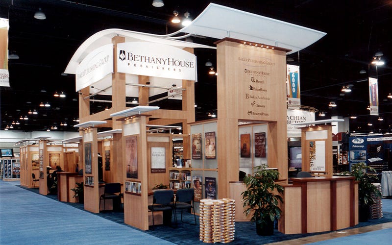 Baker Publishing - Larger Custom Modular Exhibit