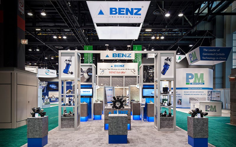 Benz Inc. - 20x40 Custom Exhibit
