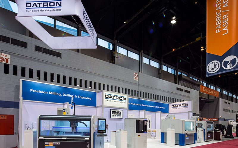 Datron - 20x50 Custom Modular Exhibit
