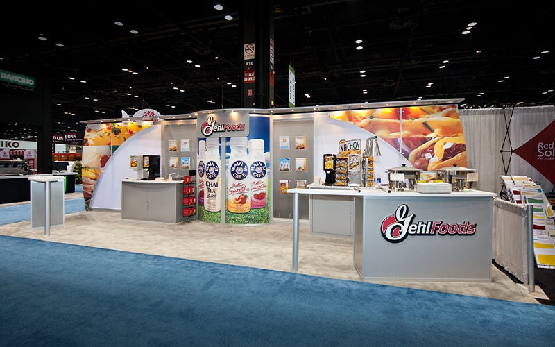 Gehl Foods - 10x30 Custom Modular Exhibit
