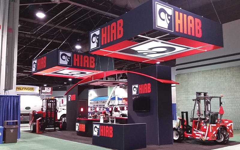 Hiab - 20x30 Custom Modular Exhibit
