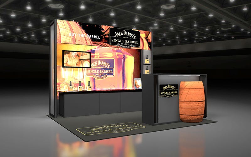 Jack Daniel's - 10x10 Custom Exhibit