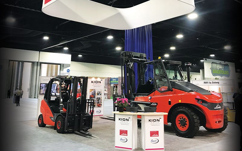 Kion North America - 20' x 20' Custom Exhibit
