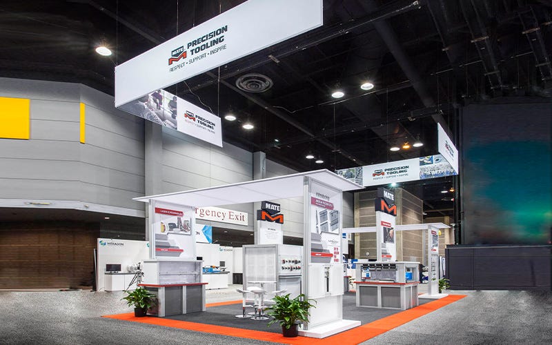 Mate Precision Tooling - 20x40 Custom Modular Exhibit