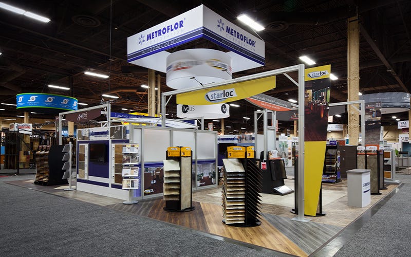 Metroflor - 40x50 Custom Modular Exhibit