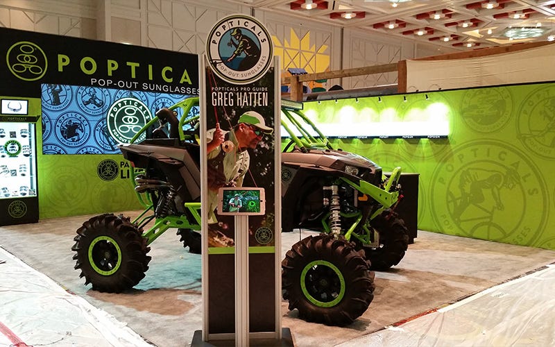 Popticals - 20' x 30' Custom Modular Exhibit