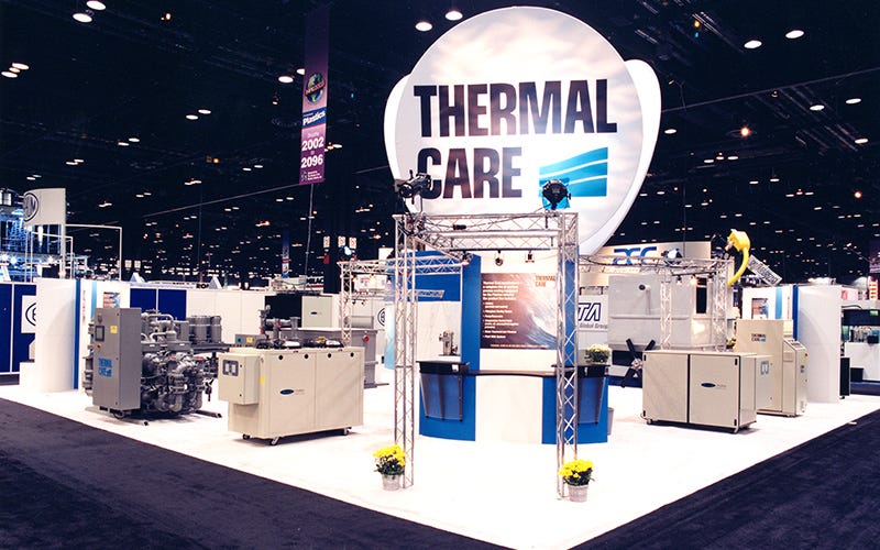 Thermal Care - 40x50 Custom Exhibit